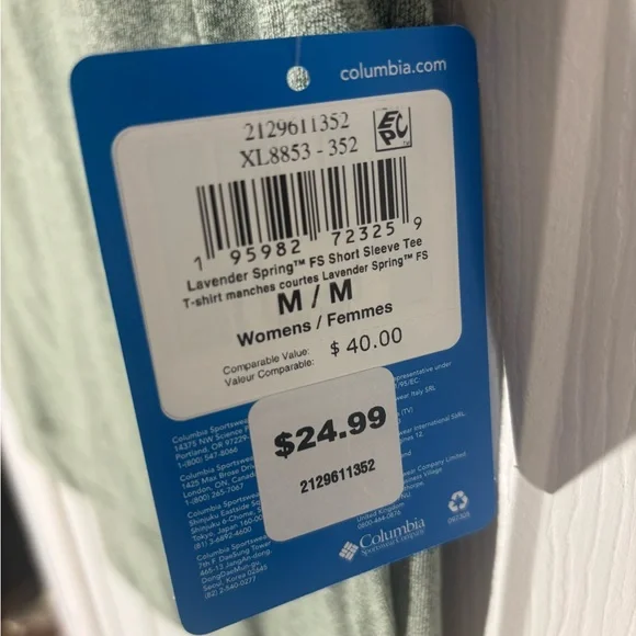 Columbia Green Spring Short Sleeve Tee - Picture 3 of 4